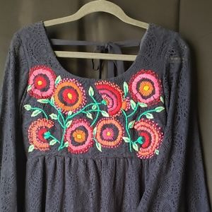 Darling embroidered dress